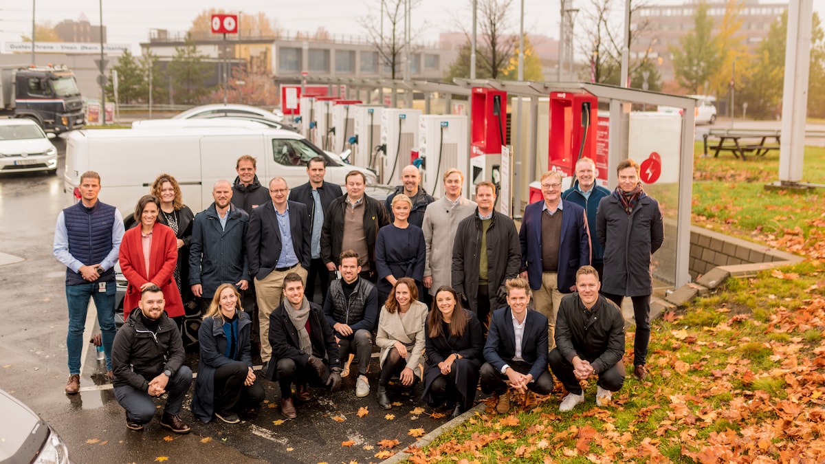 Vårt team på Circle K Charge