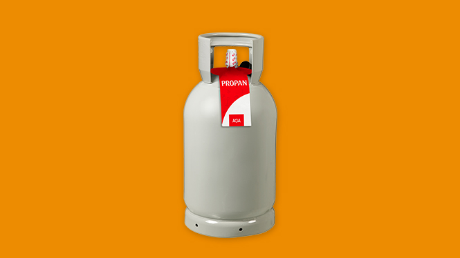 Stålflasker 5 kg