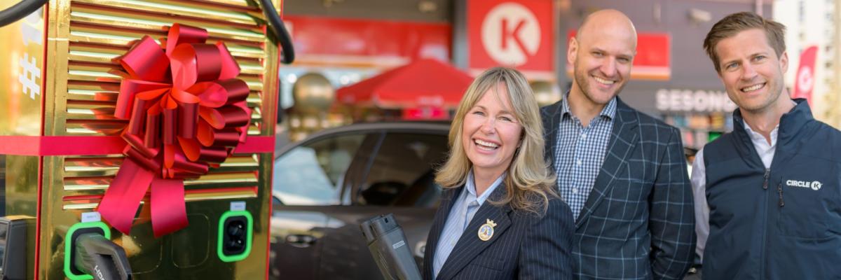 Oslo mayor opens Circle K charger 1000