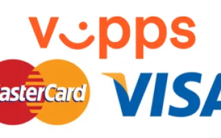 Bilde av logo vipps, mastercard og visa