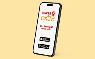 Mobil med Circle K App