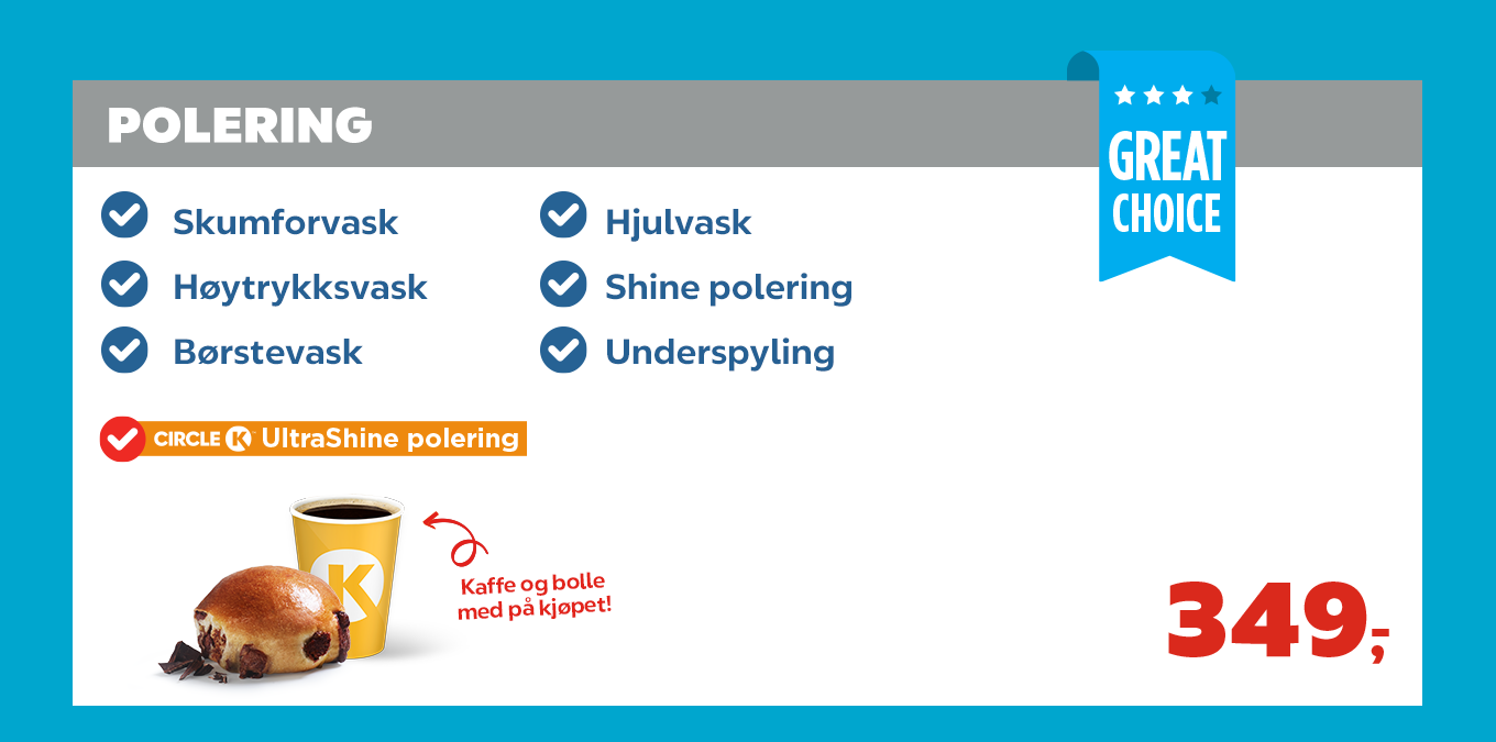 Vaskeprogram Polering